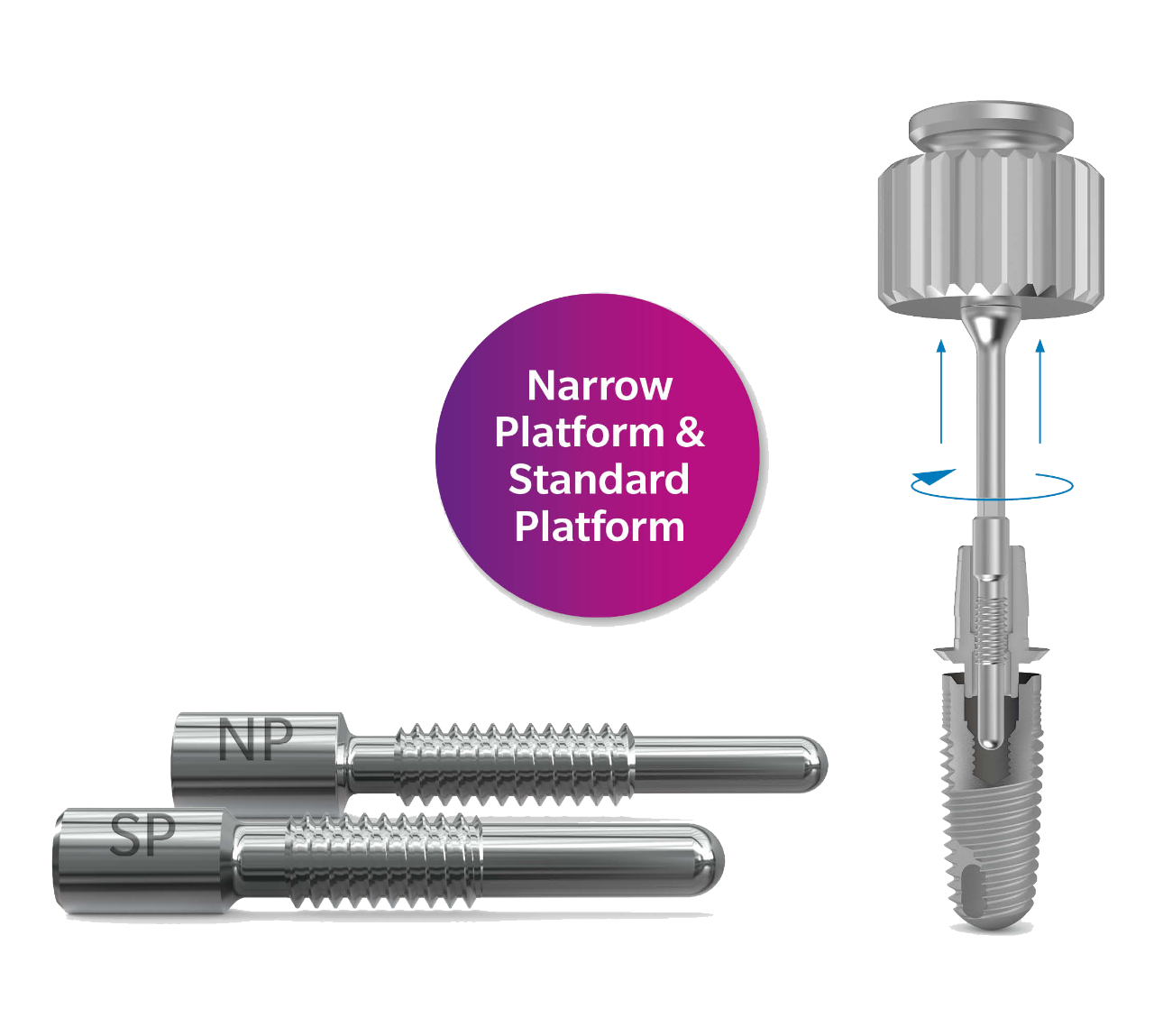 Zfx™ GenTek™ Friction-Fit Abutment Removal Tool